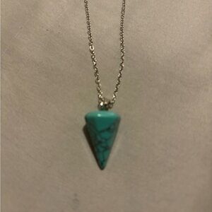 Turquoise Pendant Necklace